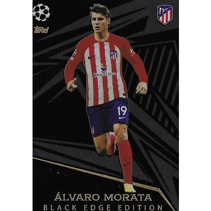Match Attax UCL/UEL/UECL 2023-24: Black Edge - Atlético Madrid, Morata