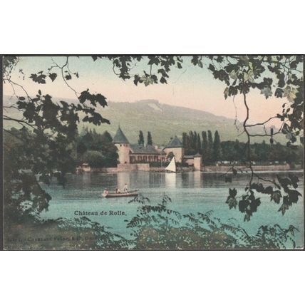 Château de Rolle, Vaud, c.1900-05 - Charnaux Frères CPA