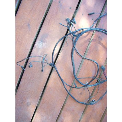 1969 PLYMOUTH BARRACUDA ENGINE & HEADLIGHT WIRING HARNESS OEM