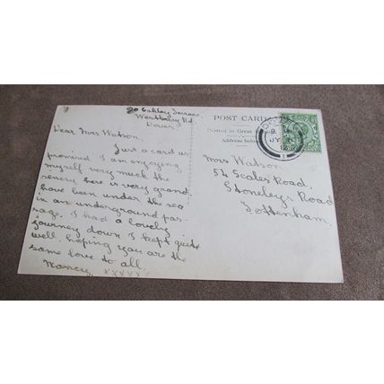 1912 real photo Postcard - Dover Castle, Kent