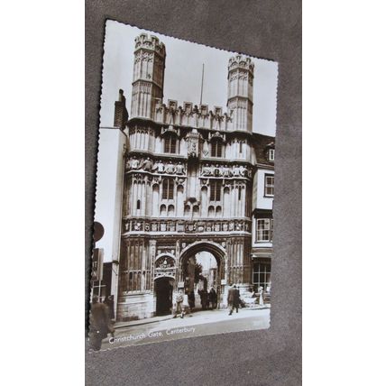 AH&S Real Photo Postcard - Christchurch Gate, Canterbury - Kent