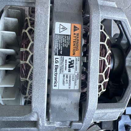 LG Dryer DPH224L01 4681EL1008A Motor w/ Blower