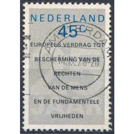 Human Rights Treaty - Netherlands 1978 - F H - MiNr 1119