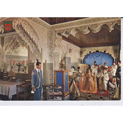 Casablanca Sijilmasa Restaurant Morocco Postcard unused VGC