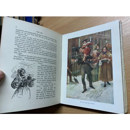1915 "STORIES OF CHILDREN FROM DICKENS" H COPPING ART FICTION ANTIQUE BOOK (P4)