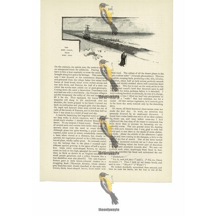 Suez Canal, Port Said, Egypt, Book Illustration (Print), 1892