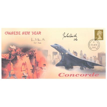 Concorde Chinese New Year 2004 Ian Smith James Bedforth LTD TO 3 Hand Signed FDC