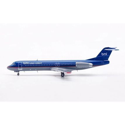 FOKKER 100 BRITISH MIDLAND REG: G-BXWF W/S - JCWINGS XX20303 1/200 - PRE ORDER