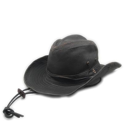 STETSON Weathered Cotton Outback Hat with Fully Shapeable Brim