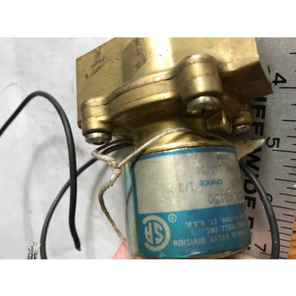NEW HONEYWELL LC2LA3150 SOLENOID VALVE ORIFICE 3/8" NPT,WATTS,SKINNER VALVE,ES