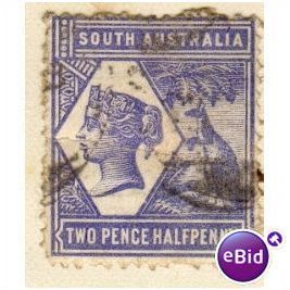 South Australia 1894 - SG236 - 2½d violet - used