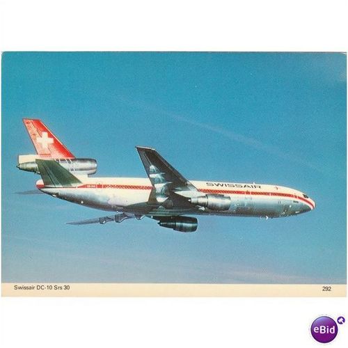 Swissair Douglas DC10 30 Aircraft A22262