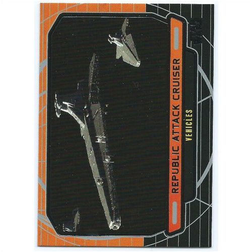 2012 Star Wars Galactic Files - #266 - Republic Attack Cruiser
