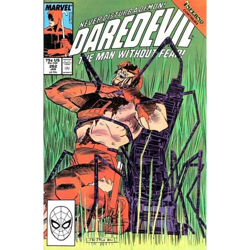 Daredevil (1964) #262 Marvel INFERNO Black Widow STICK