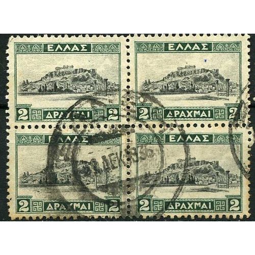 1927 Michel 312 - fine used (o) - block of 4
