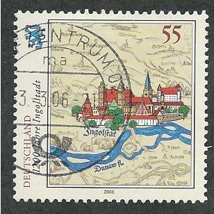 GER 2006 €0.55 '1200TH ANN OF INGOLSTADT' FINE USED (EBID51-244)