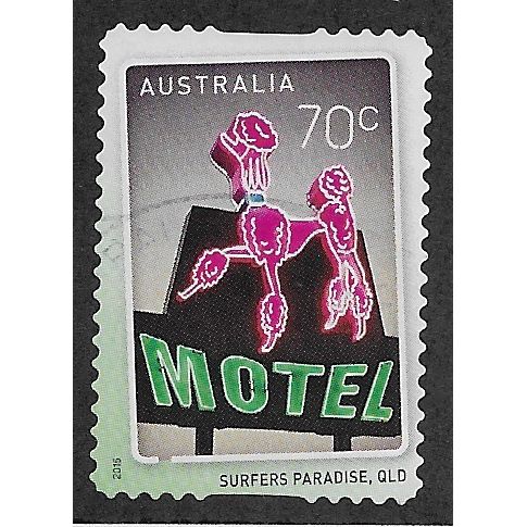 AUS 2015 70c (S/A) 'SIGN OF THE TIMES' FINE USED (EBID64-180)