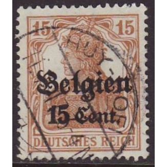 Belgium - German Occupation 1916 SG15 Used (D-879)