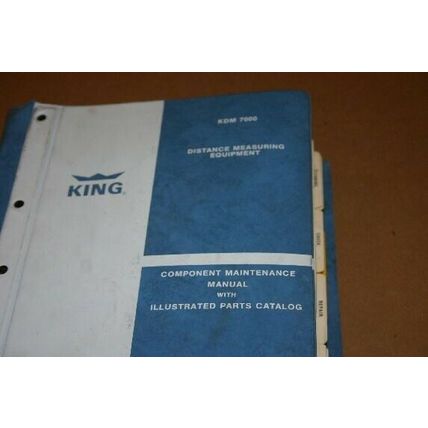 Bendix King KDM-7000 DME Component maintenance Manual KDM7000 006-5027-05