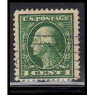 Used 405 1c George Washington Just Clears K2937