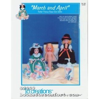 March and April Toilet Tissue Cover Girl Series Td-864