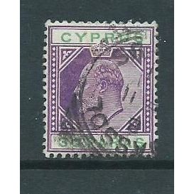 cyprus stamp edward fu sg 63 sg63 multiple crown ca