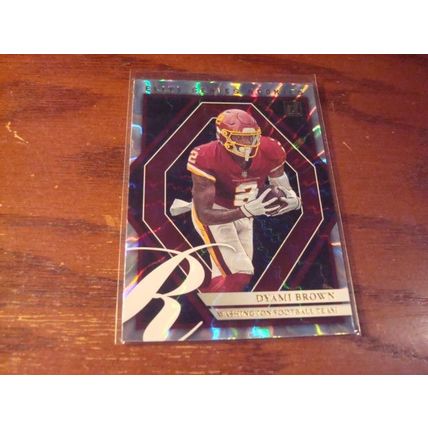 2021 Panini Donruss/Illusions, 3-Cards, DYAMI BROWN, Redskins