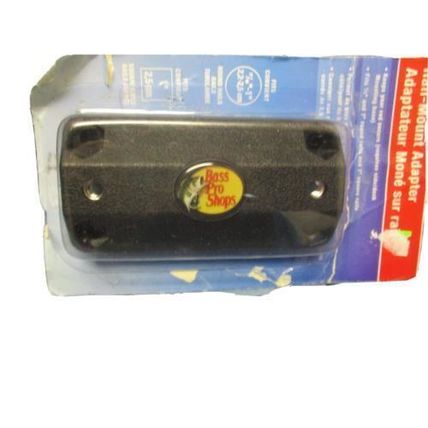 Boat Rail Mount Adapter Bass Pro Fits 7/8" - 1" Round Rails
