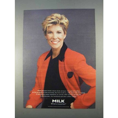 1996 Milk Ad - Joan Lunden