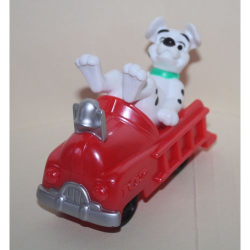 2000 McDonalds Disney's 102 Dalmatians Dog on Firetruck