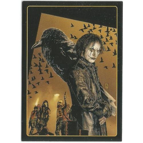 The Crow : City of Angels Embossed Legends of the Crow Chase Card 2 of 10