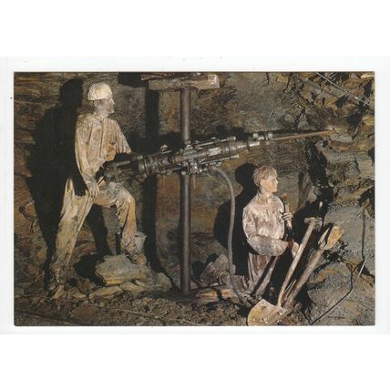 Morwellham Quay Open Air Museum near Tavistock Postcard Devon M1