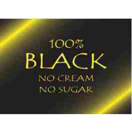 100% Black Refrigerator Magnet (African American Magnet)