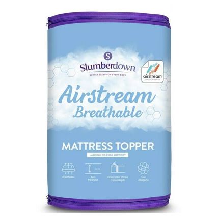Slumberdown Airstream Breathable Single Mattress Topper