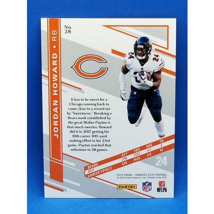 2018 Elite #28 Jordan Howard