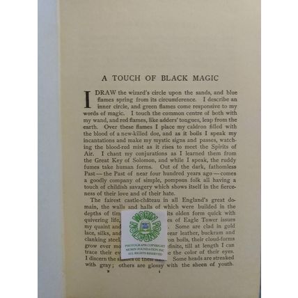 1902 ILLUSTRATED THEATRE EDITION DOROTHY VERNON OF HADDON HALL by CHARLES MAJOR