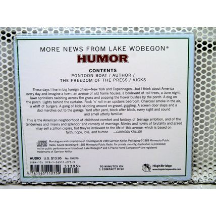 More News from Lake Wobegon: Humor New Sealed.
