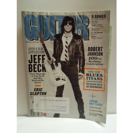 Guitar World Magazine Jeff Beck Eric Clapton Robert Johnson April 2011