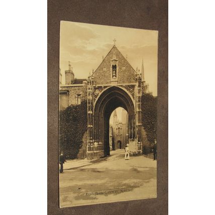 1953 fr Boots Cash Chemist Postcard -Erpingham Gateway scene, Norwich - Norfolk