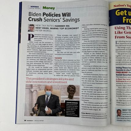 NEWSMAX Magazine Special Report Summer 2022 Independent American Trump 2024