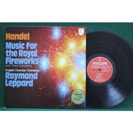 Leppard - Handel: Music For The Royal Fireworks/3 Concertos - 6500 369 - NM