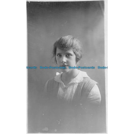 R092617 Old Postcard. Woman Portrait. P. H. Upton