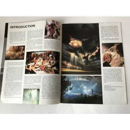 E.T. THE EXTRA-TERRESTRIAL Original Film Brochure 1982 Steven Spielberg GC Pics