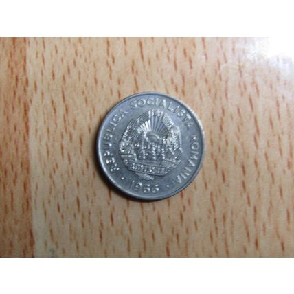 Romana 1966 15 Bani Coin