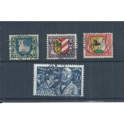 Switzerland stamps. 1930 Pro Juventute used. (AH122)