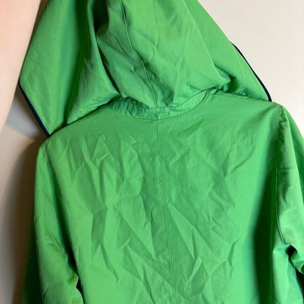 Vintage Talbots Reversible Jacket Green/Navy Snap Front Lightweight Women's S