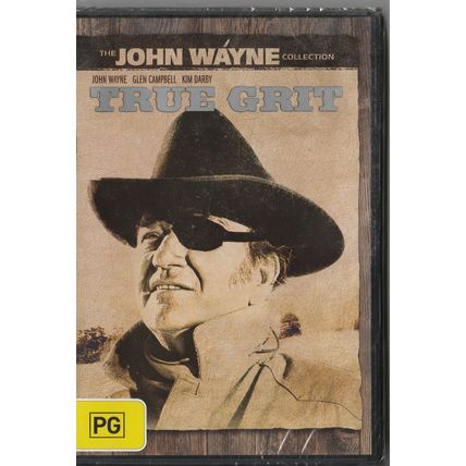 TRUE GRIT (1969) - SEALED - REGION 4 DVD - JOHN WAYNE, GLEN CAMPBELL