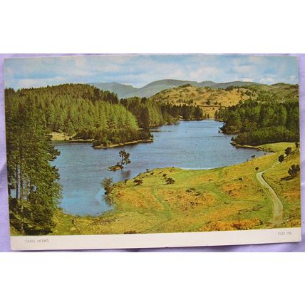 old colour postcard Tarn Hows