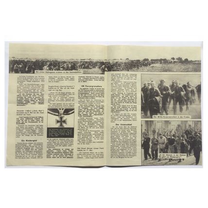Original WW2 British Air Drop PropagandaLeaflet. - Code G.32 [1943].