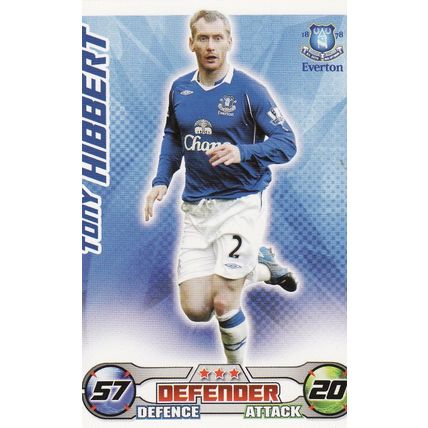 Match Attax Extra 2008/2009 Tony Hibbert Everton